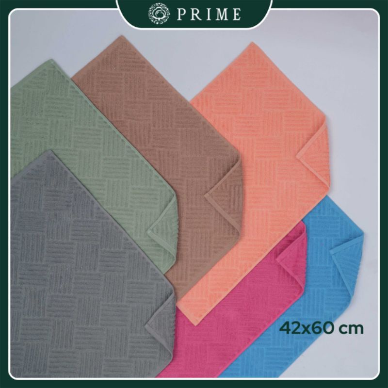 Keset Kaki Handuk Hotel Prime Braid by Chalmer 42 x 60 Tebal Premium