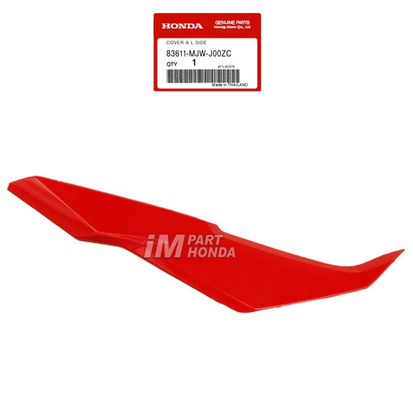 SALE 83611-MJW-J00ZC Cover Sambungan Body Kiri CB 500 F Merah ORIGINAL