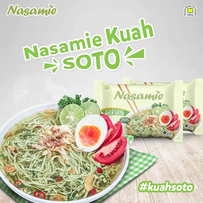 

Nasamie : SOTO (Paket isi 5 bungkus)