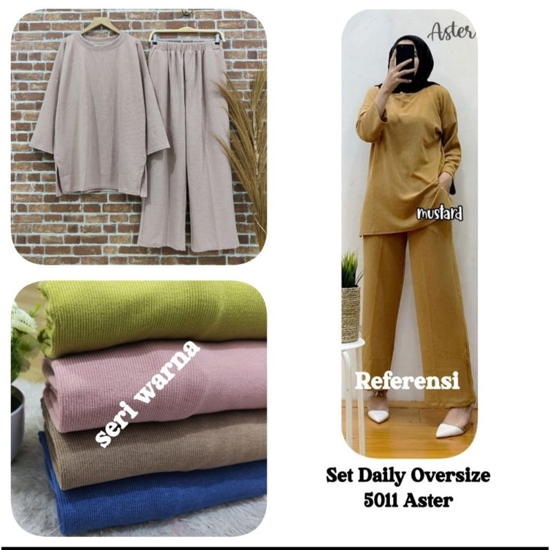 Clarke | Setcel daily aster oversize