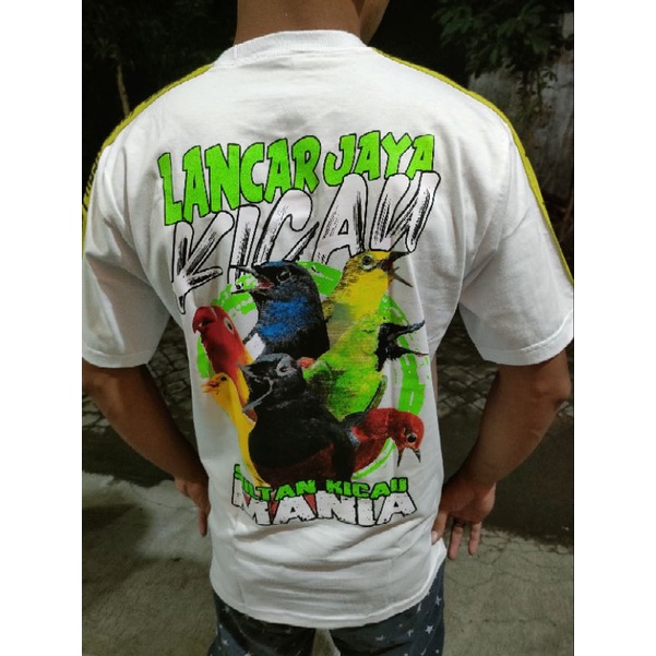 kaos oblong pecinta burung kicau mania nusantara