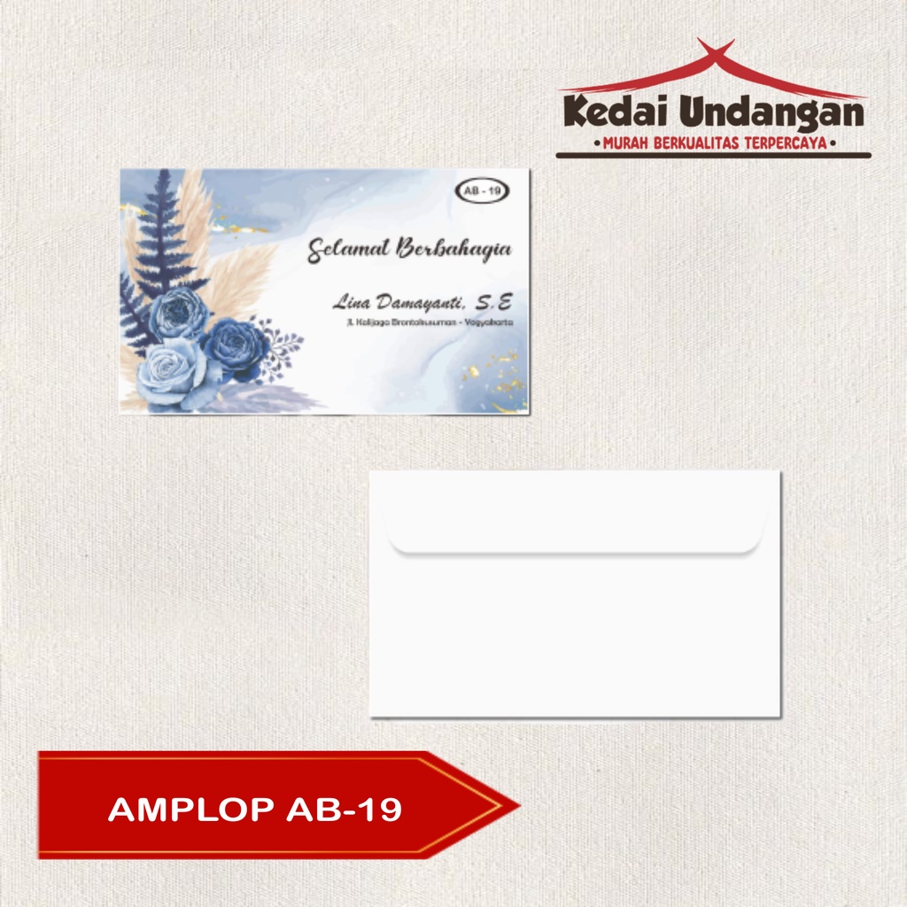 

Amplop Falah AB 19 Terbaru Tanpa Cetak Isi 50pcs