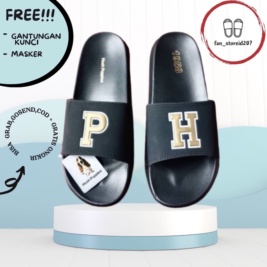 Sendal Hush Puppies Sandal Slop Hush puppies ori Sendal Hush puppies pria wanita sendal Hush Puppies