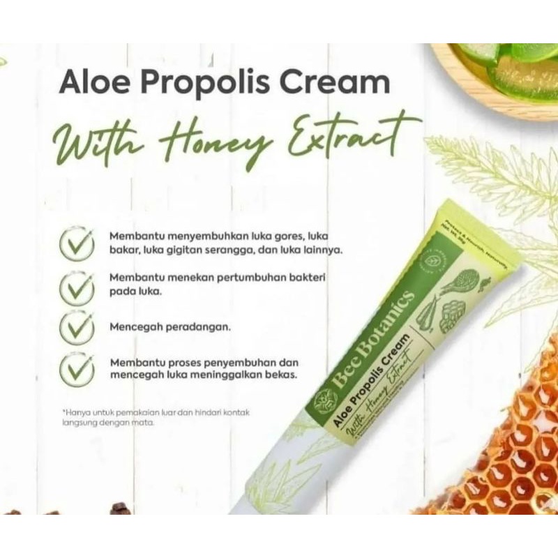 Aloe Propolis Cream Bee Botanics 36gram