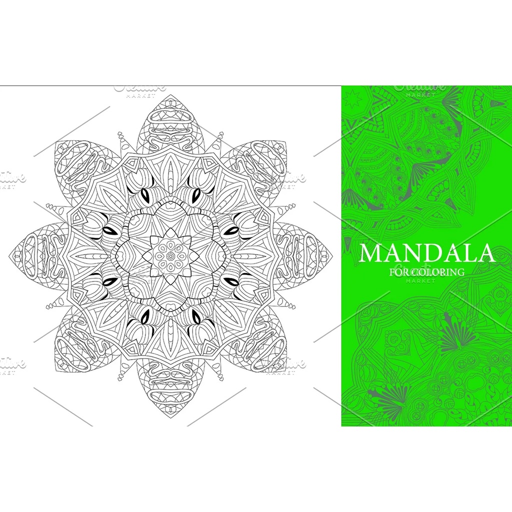 Unusual Mandalas For Coloring