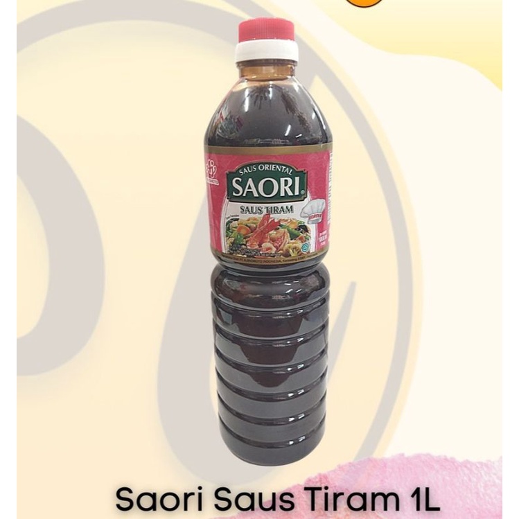 

Saori Saus Tiram 1 liter/ Saos Tiram Saori halal