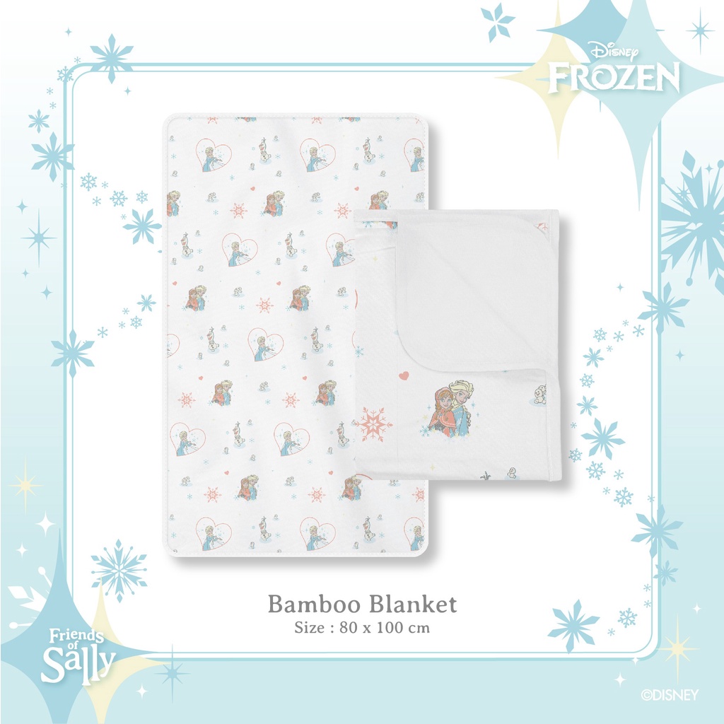 Friends of Sally x Disney Frozen Bamboo Blanket