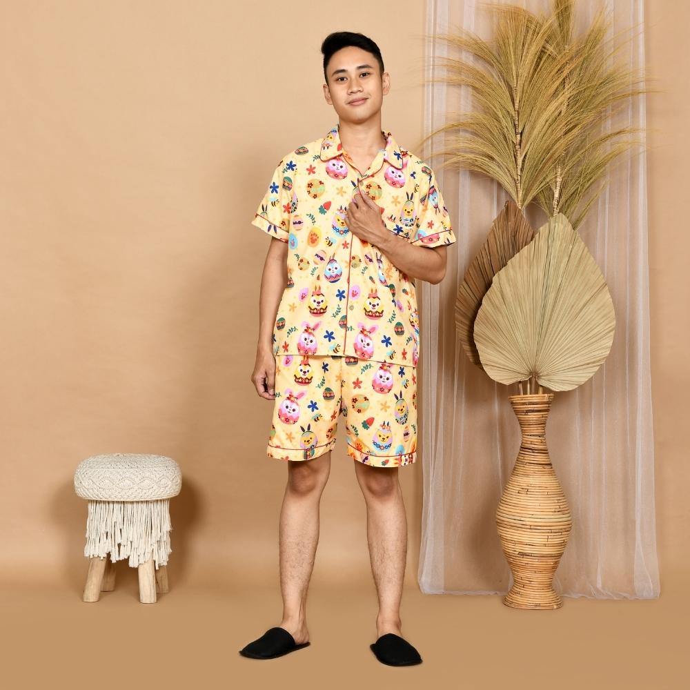 Cleopatra Piyama Pria HP ( Size L / XXL ) Bahan Microtex / Piyama Dewasa / Piyama Karakter / Piyama Motif Cowo - Part 1