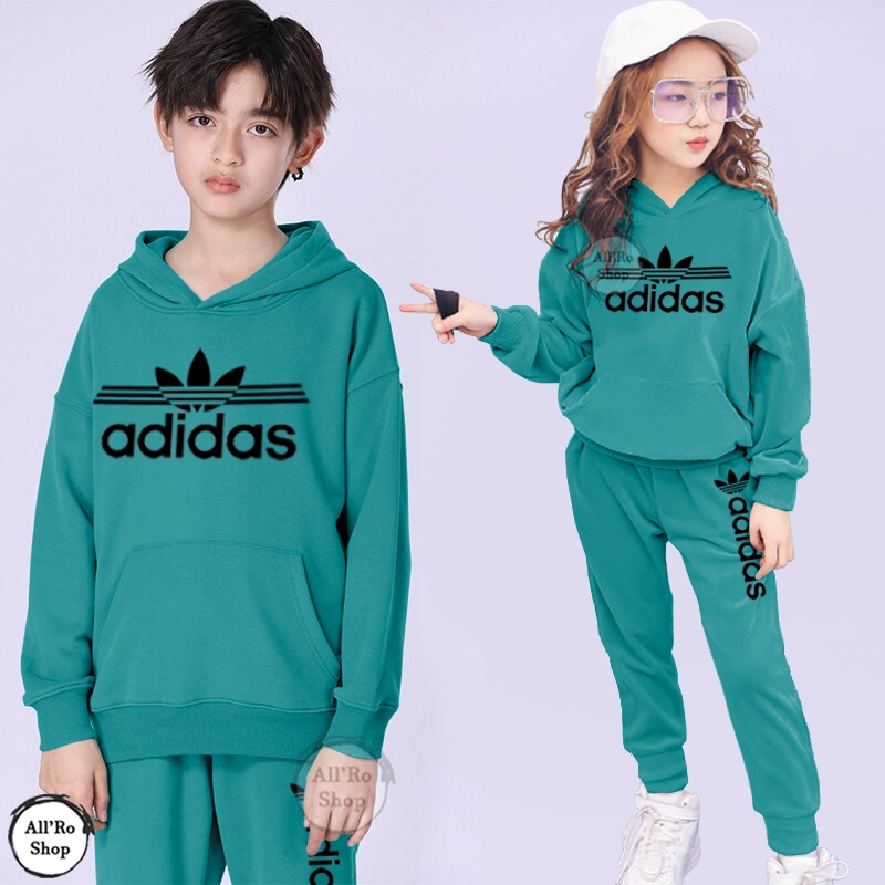 Baju Setelan Anak Remaja ABG Unisex Setelan Olahraga Senam Usia 1 - 13 tahun Setelan Anak Hoodie Seragam Olahraga Anak Model Kupluk ARS