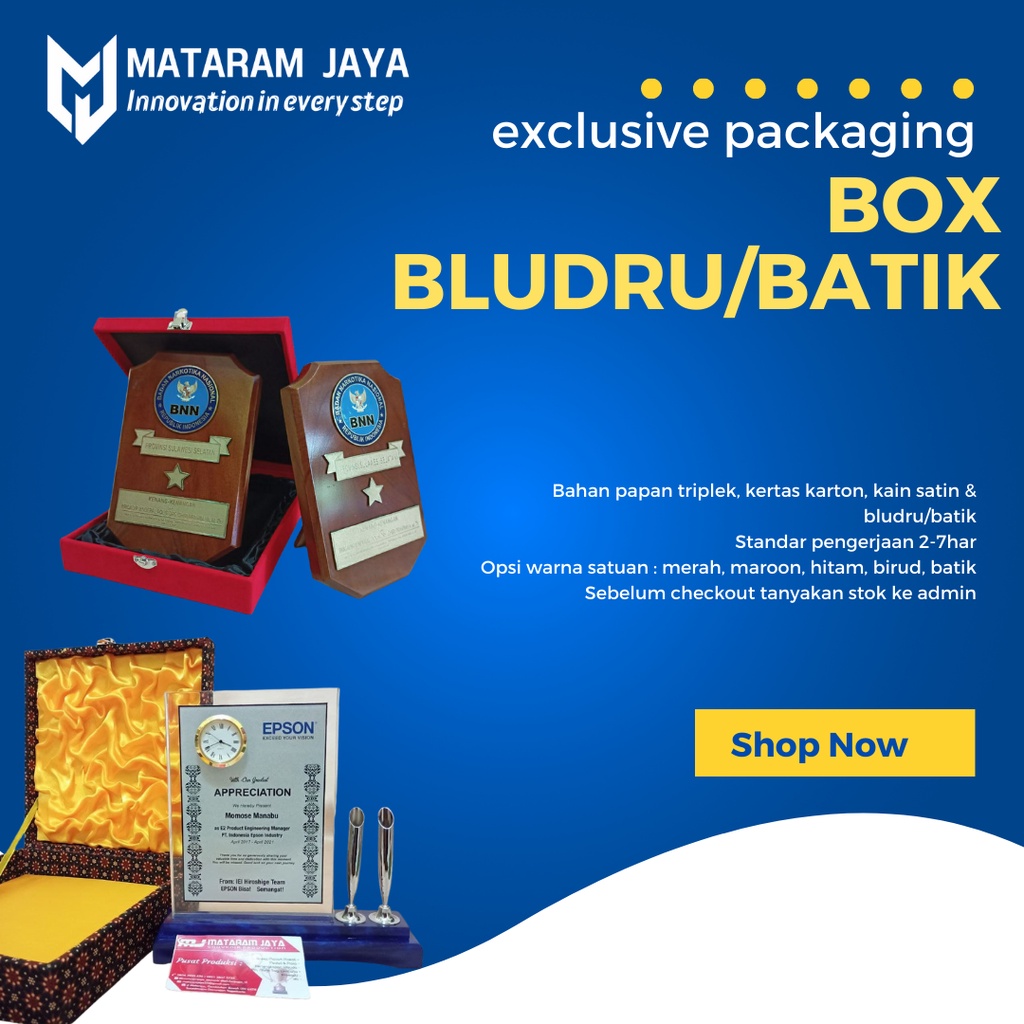 Packaging Box Exclusive / Box Plakat / Box Bludru / Box Batik