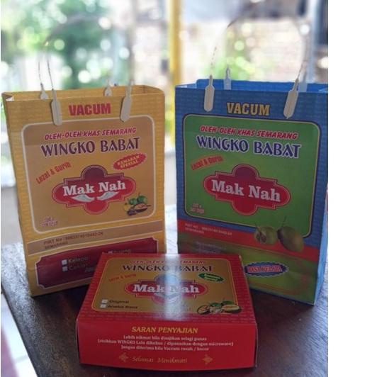 

WINGKO BABAT MAK NAH VACUM MIX RASA TAHAN 1 BULAN