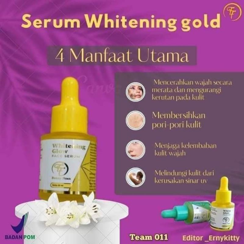 Whitening Glow Fase Serum BPOM FF