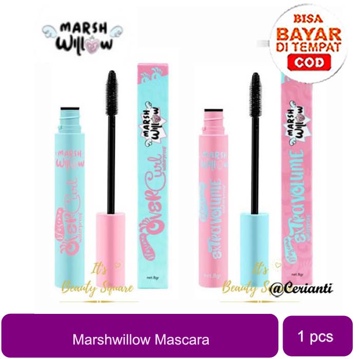 [OVER CURL | EXTRA VOLUME] [BPOM] Marshwillow Mascara Over Curl | EXTRA VOLUME | Maskara Mata