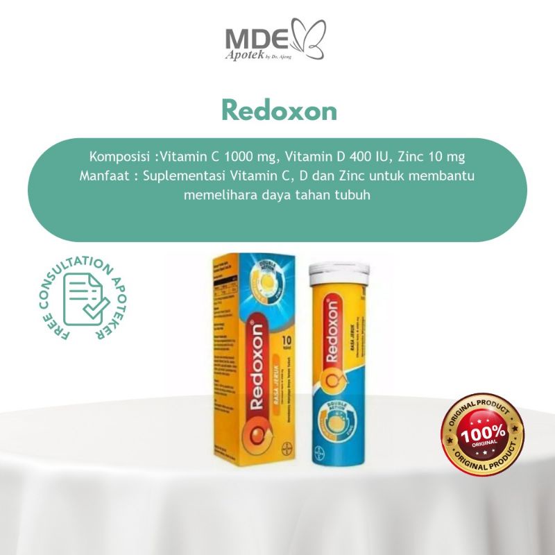 Redoxon vitamin c + zinc