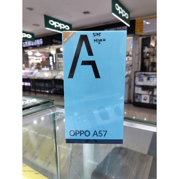 Oppo A57 2022 4+4/128 baru garansi resmi