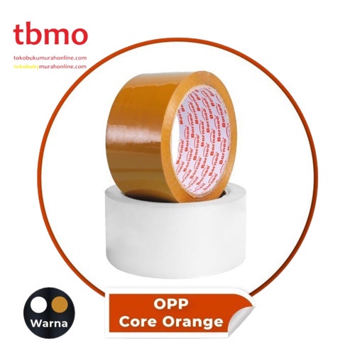 

TBMO ECER OPP TAPE BORNEO CORE ORANGE 72MM BENING / COKLAT / LAKBAN