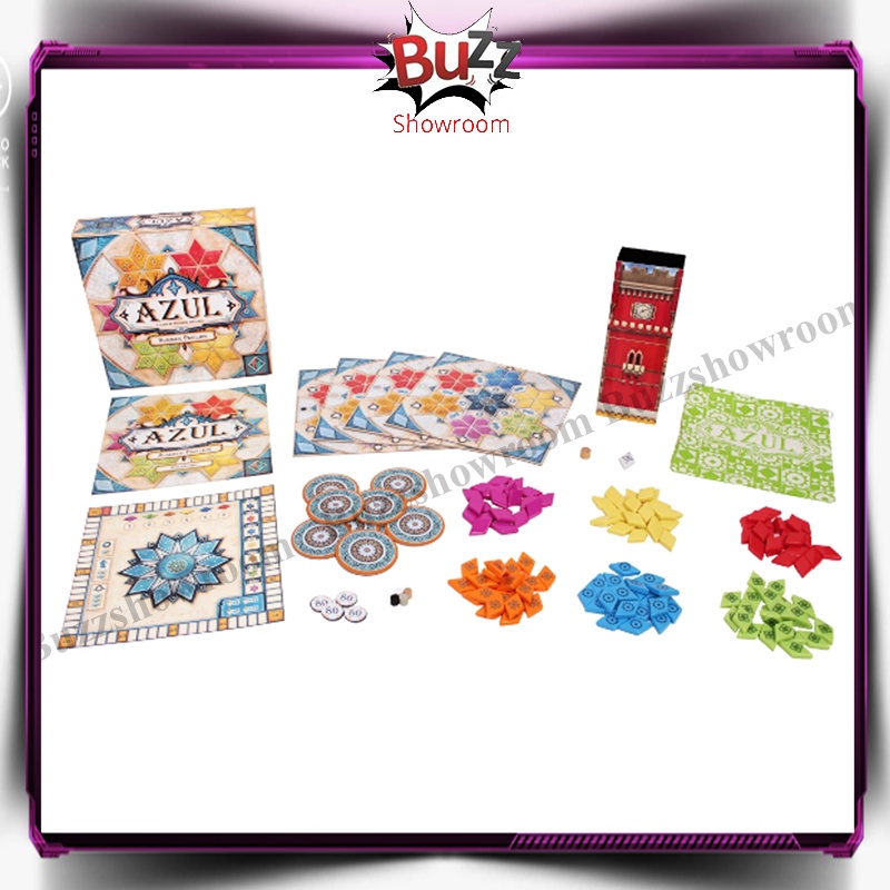 Azul Summer Pavillion Board Game Mainan Keluarga Azul: