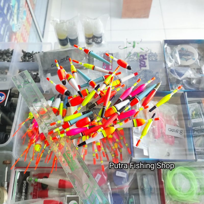 Pelampung Pancing Kayu Kecil Bisa Pasang Starlite - Kambangan Kayu Kecil - Kumbul Pancing Kayu - Kim