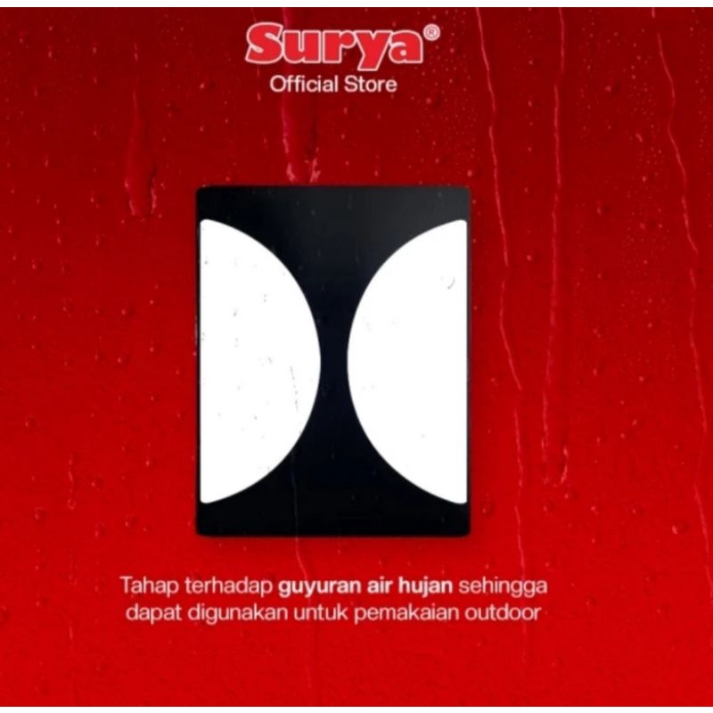 Lampu Hias Dinding Minimalis Modern With LED 24W OBS SWL-02 SURYA