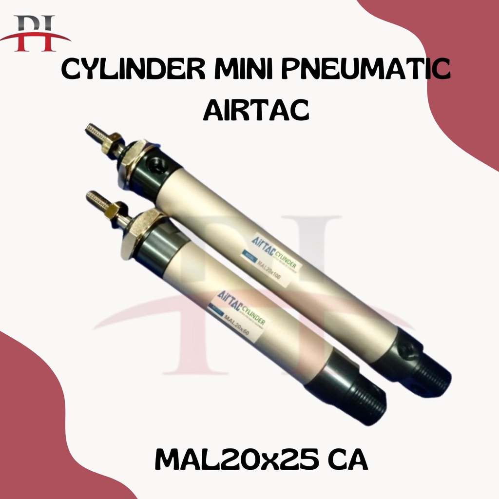 Cylinder mini pneumatic MAL20x25 CA AIRTAC