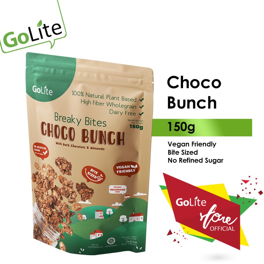 

GOLITE CHOCO BUNCH 150 GR