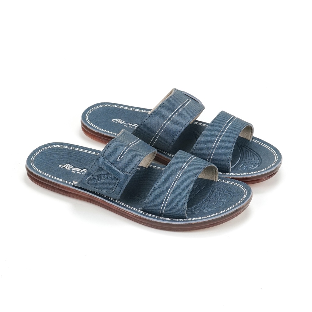 Sandal Slop Kulit Pria