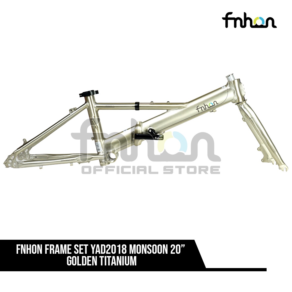 FNHON FRAME SET YAD2018 MONSOON 20" TITANIUM