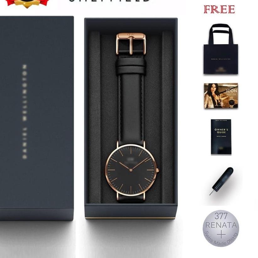 ╔║╗ Jam Tangan DW PREMIUM KULIT WD DW Kulit CLASSIC ST MAWES SHEFFIELD PETITE Free Paper Bag + Box P