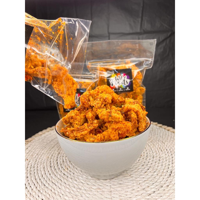 

KULIT AYAM SULTAN 250GR/CEMILAN/NGEMILYUK/RAJANGEMIL/SNACK