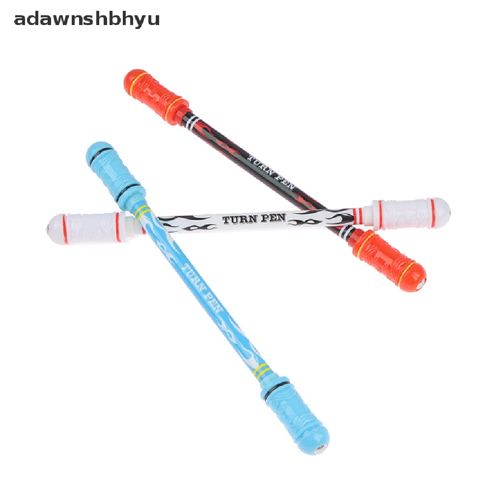 Adawnshbhyu 1Pc Spinning Pen Gel Pen Kreatif Spinner Mainan Dewasa Anak Antistress Spinning Pen ID