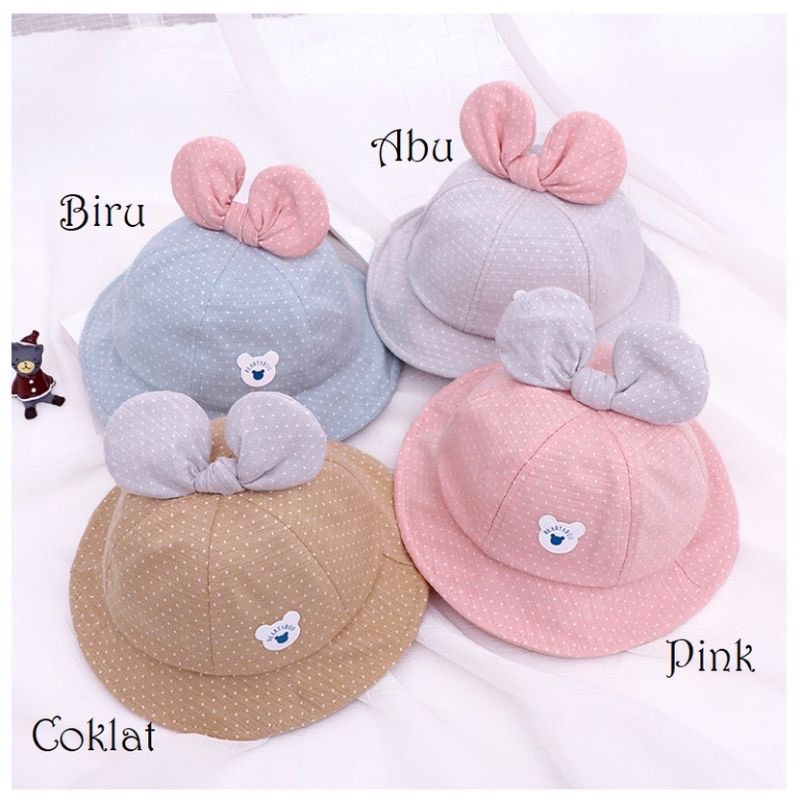 TOP 0215 - TOPI BUKET IMPORT ANAK 3-5 TAHUN BEARYBOO