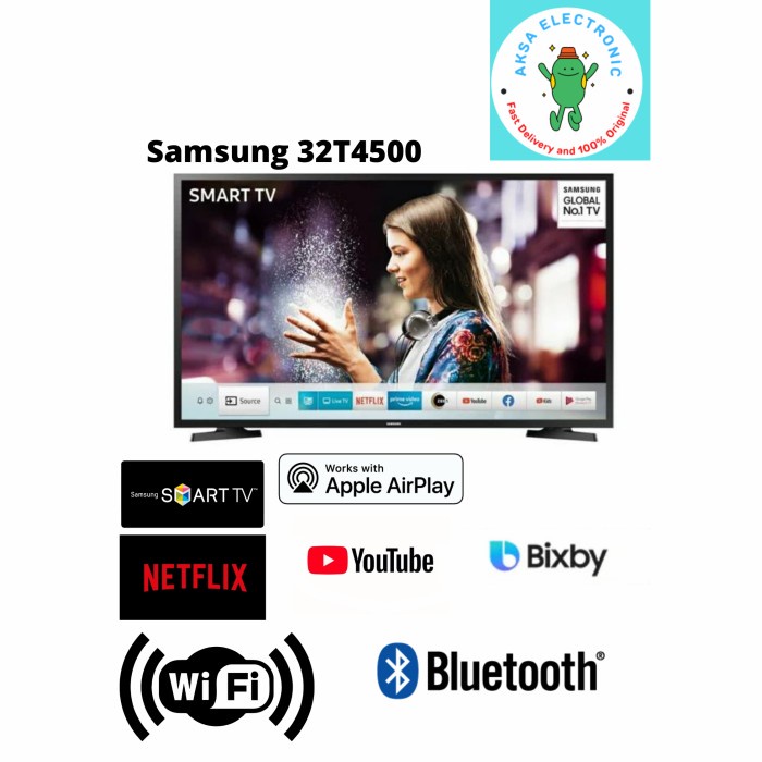 SAMSUNG 32T4500 SMART TV LED TV 32 INCH HD READY UA32T4500