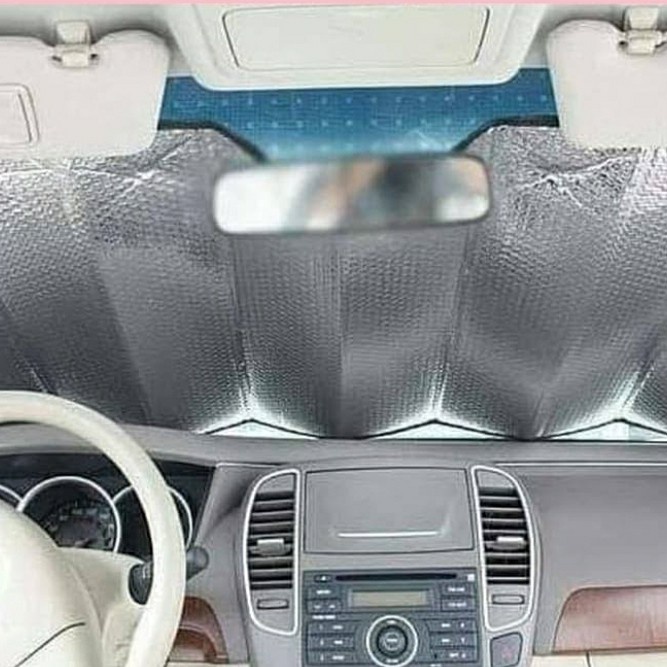 Penutup Tutup Kaca Mobil Depan Pelindung Panas Sun Shield Anti Panas/ TOP OKE