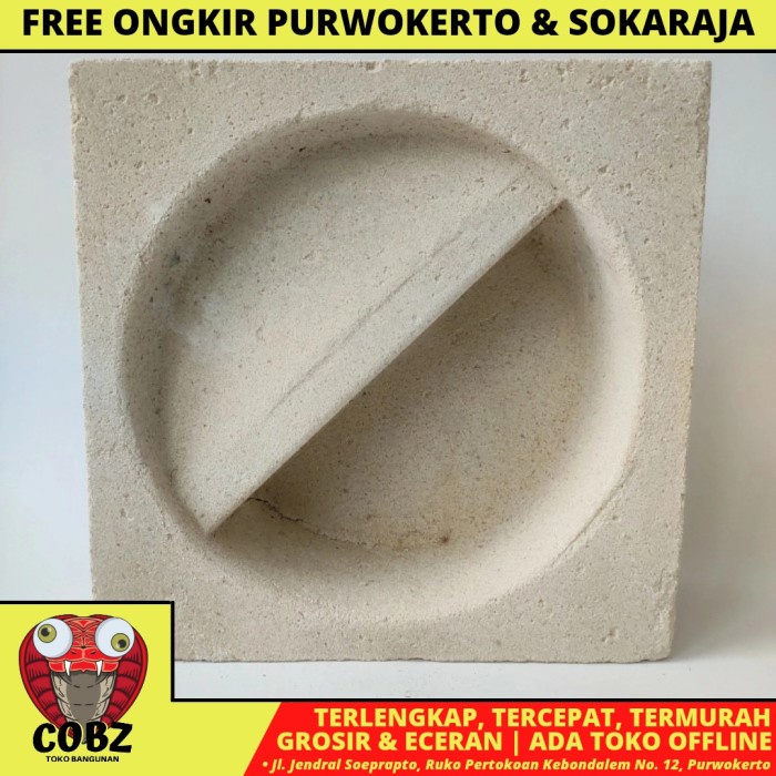 20 CM X 20 CM / NM 08 ROOSTER JALUSI LUBANG ANGIN BETON MOTIF PUTIH