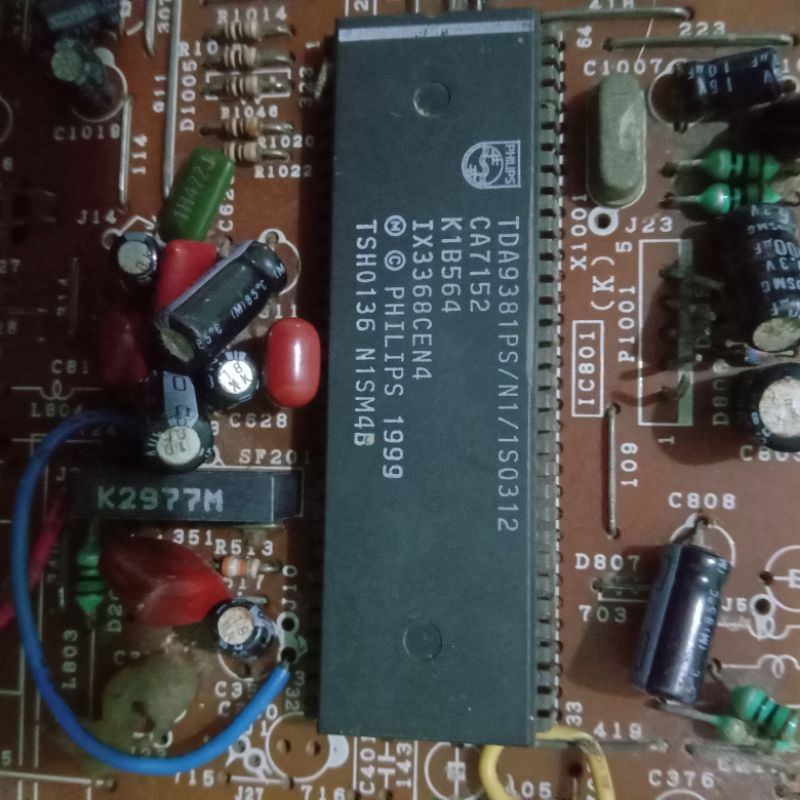 IC PROGRAM TV SHARP TDA9381PS N1 1S0312 IX3368CEN4
