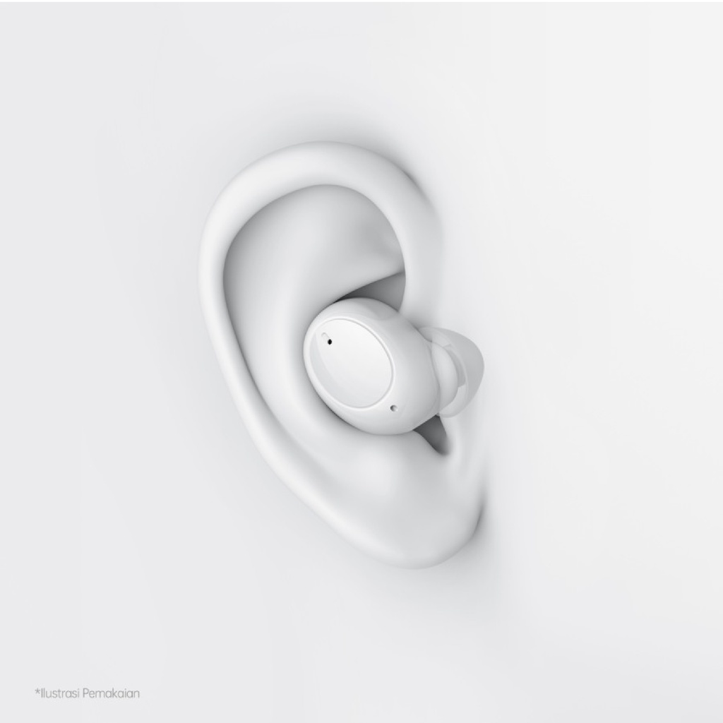 Oppo Enco Buds Bluetooth Earpods Earphone Handsfree Headset Wireless Murah Original Garansi Resmi