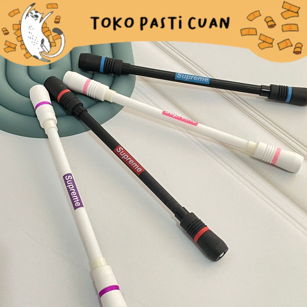 

pulpen pen gel putar magnet karakter supme (4/8/12 pcs) pena lucu tinta hitam bisa COD pen imut keren pulpen unik atk kebutuhan anak sekolah termurah import