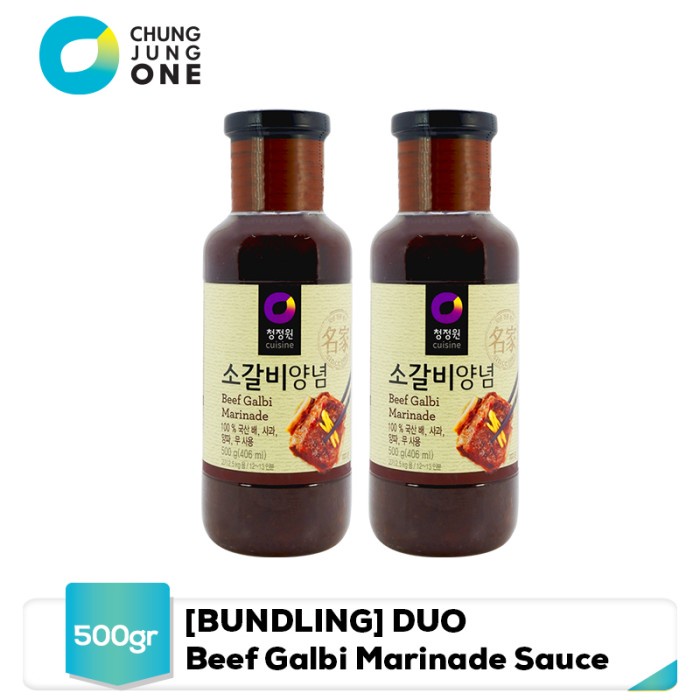 

Widyatmogrosir - [Bundling] Chung Jung One - Duo - Beef Galbi Marinade Sauce 500 Gr
