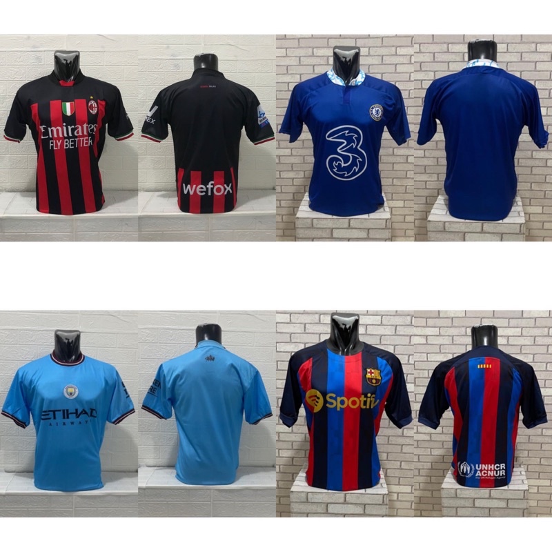 JERSEY BOLA PSG MU CHELSI_ LIVR.P00L M4DRID MUNCHEN 2023 PRINTING MURAH