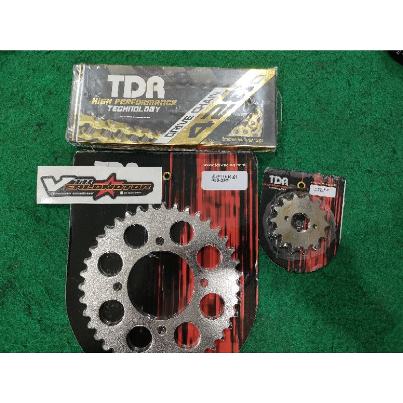 gear set tdr 428 jupiter z1/zr