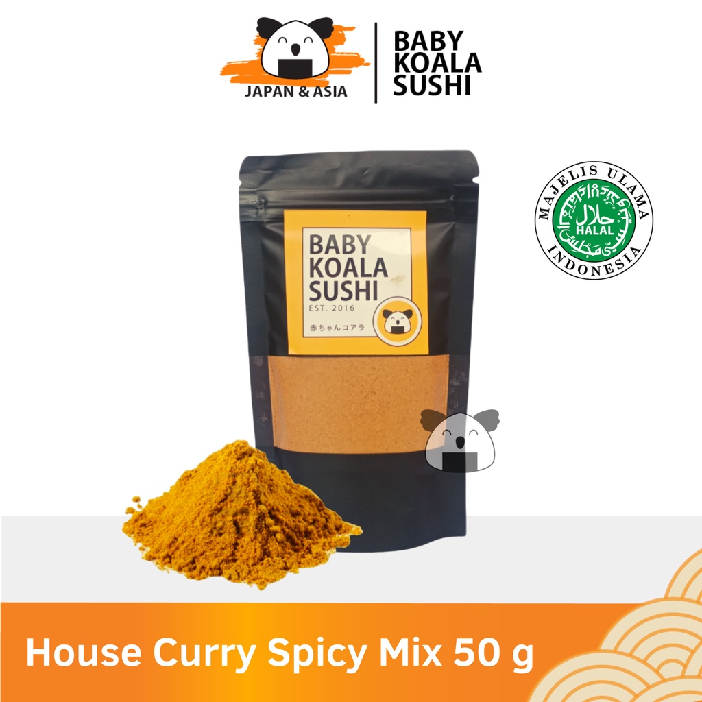 HOUSE Japan Curry Spicy Mix Rempah Kari 50 g Halal │ Bubuk Kare Jepang Lokal