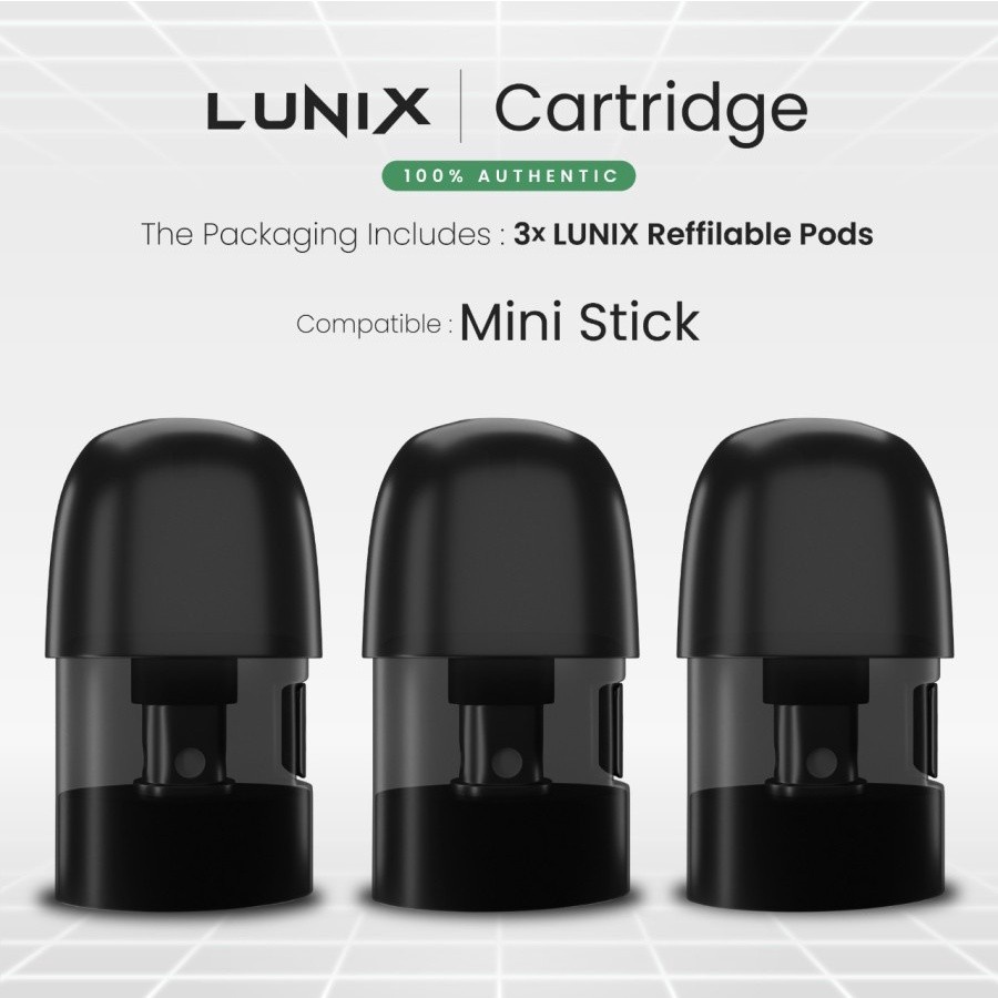 LUNIX MINI STICK 1.2 OHM CATRIDGE LUNIX MINI STICK OROGINAL CATRIDGE