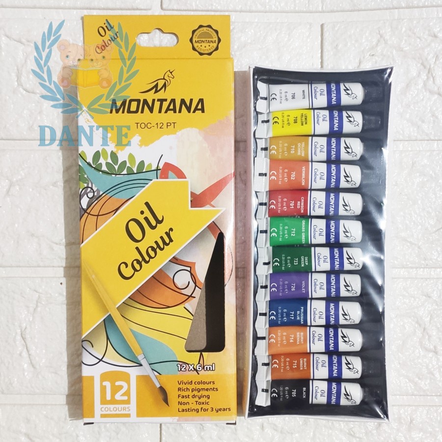 

Cat Minyak Oil olour V-TRO 12 Warna JunDW