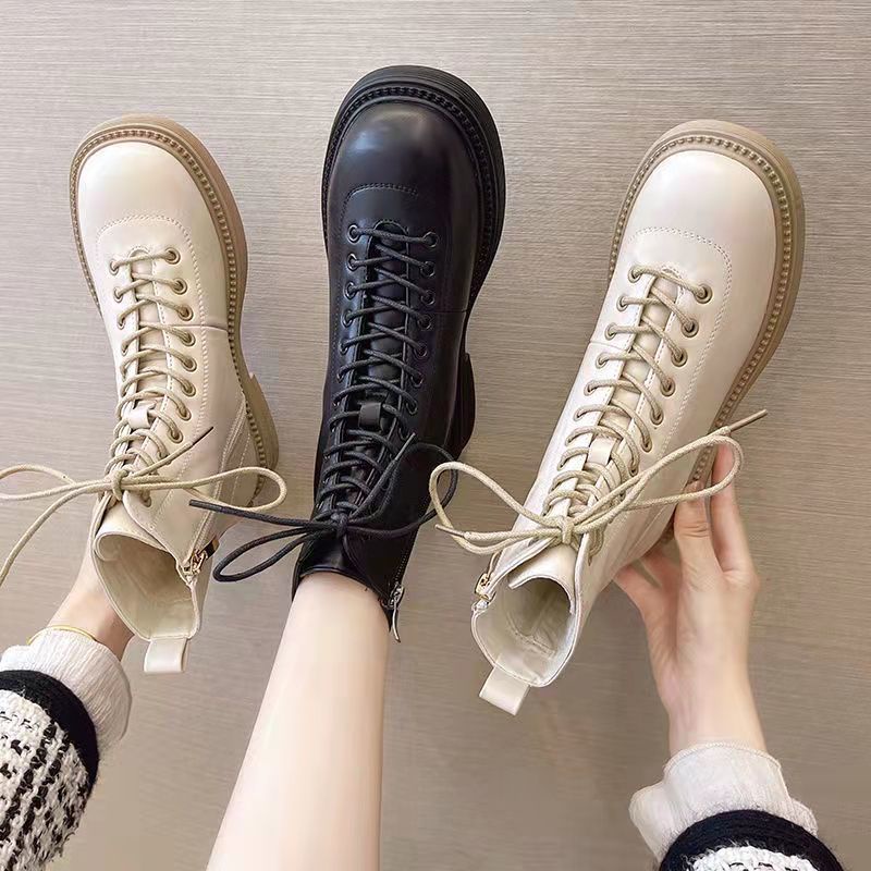 [DF FOOTWEAR] Sepatu Boots Martin Wanita Import Premium Quality DF 624