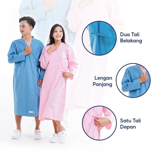 Baju Pasien/kimono pasien/kimono/baju tidur/baju rumah sakit