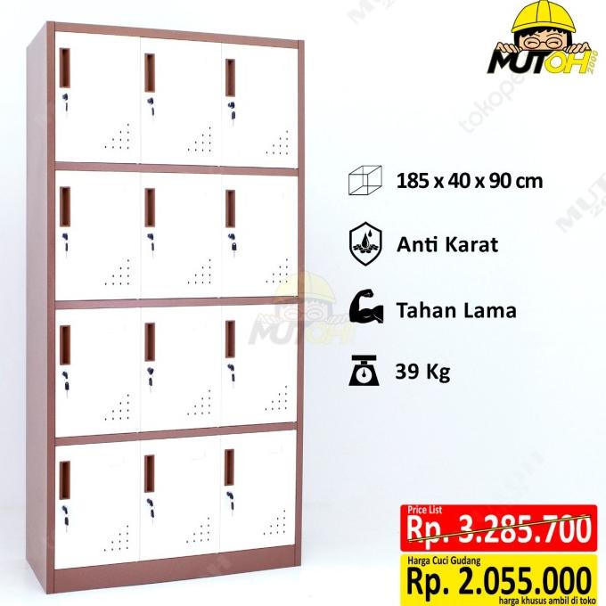 

TREND LOKER BESI LOCKER BESI 12 PINTU PENGIRIMAN CEPAT