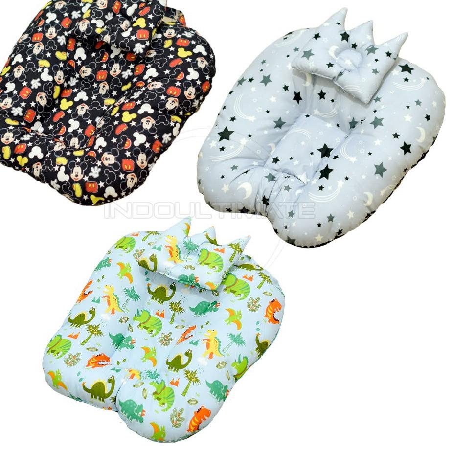 Diskon Irit 2in1 Sofa Bayi Multifungsi FREE BANTAL MAHKOTA Kasur Bayi Jumbo Tempat Tidur Bayi Matras