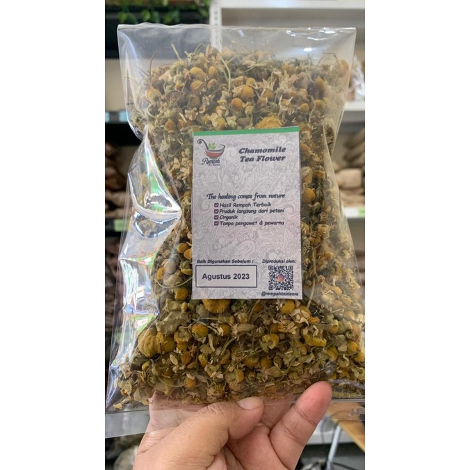 

CHAMOMILE FLOWER TEA 100 GRAM
