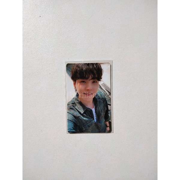 BTS Official Photocard Butter POB Suga/Yoongi