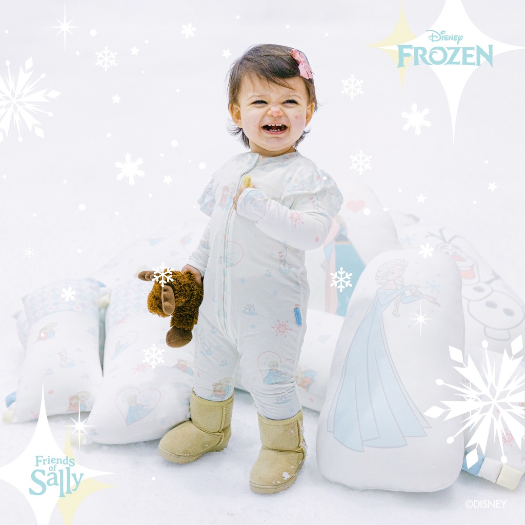 Friends of Sally x Disney Frozen Bamboo Baby Jumpsuit 18-24m